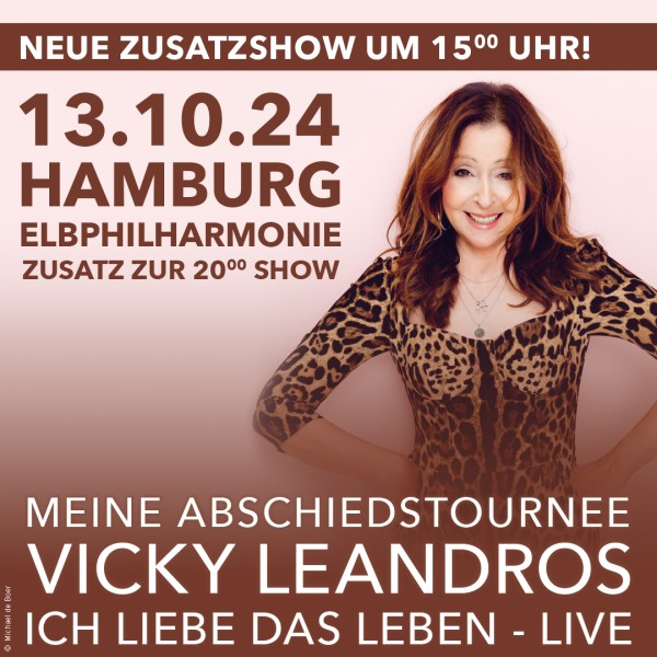 Zusatzshow in Hamburger Elbphilharmonie!